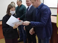 25 ноября 2021 года в администрации Заволжского района в городе Твери состоялась торжественная церемония вручения паспортов юным  гражданам Российской Федерации 