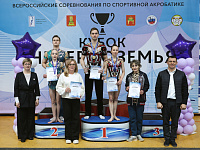 В Твери завершились Всероссийские соревнования  по акробатике «Кубок Нечерноземья»