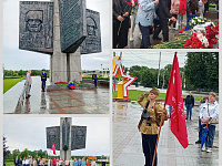 22 июня 2025 года в Заволжском районе в городе Твери прошли мероприятия ко Дню памяти и скорби