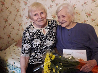 4 декабря 2020 года отметила свой 100-й юбилей Ларионова Екатерина Петровна. 