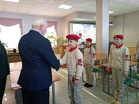 Торжественная церемония посвящения обучающихся МОУ СОШ 20 в ряды Всероссийского детско-юношеского военно-патриотического общественного движения «ЮНАРМИЯ»
