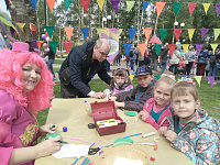 В Заволжском районе Твери состоялся детский праздник