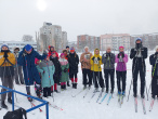 Соревнования  по лыжным гонкам в рамках Спартакиады  среди команд общеобразовательных учреждений  Заволжского района города Твери 