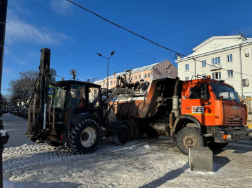 Более 120 тысяч кубометров снега вывезено за месяц  с территории улично-дорожной сети Твери