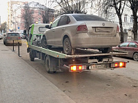 В Твери за неоплаченную парковку арестовали автомобиль 