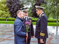 Тверь посетили участники автопробега ветеранов ВМФ РФ «Победа Едина!»