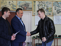 В учебном центре МУП «ПАТП-1» состоялся первый выпуск водителей