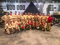 Тверские юнармейцы побывали на Главном военно-морском параде  в Санкт-Петербурге