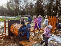 В Московском и Центральном районах Твери открыты новые детские площадки
