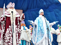 Тверь встретила Деда Мороза