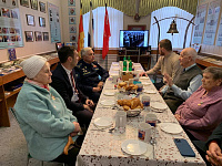 Во всех районах Твери проходят встречи с ветеранами