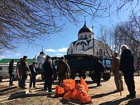 В Твери прошел первый массовый субботник