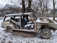 Сообщение об эвакуации транспортных средств с признаками брошенных (бесхозяйных)
