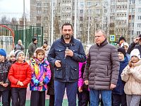 В Московском и Центральном районах Твери открыты новые детские площадки