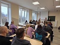 Лекции для учащихся колледжа с участием представителей комиссии по делам несовершеннолетних и защите их прав при администрации Заволжского района в городе Твери