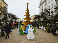 В Твери открылась Рождественская ярмарка.