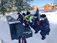 Возложение цветов к воинским захоронениям 23.02.26