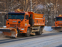 В Твери дорожные службы в круглосуточном режиме занимаются обработкой и уборкой УДС 