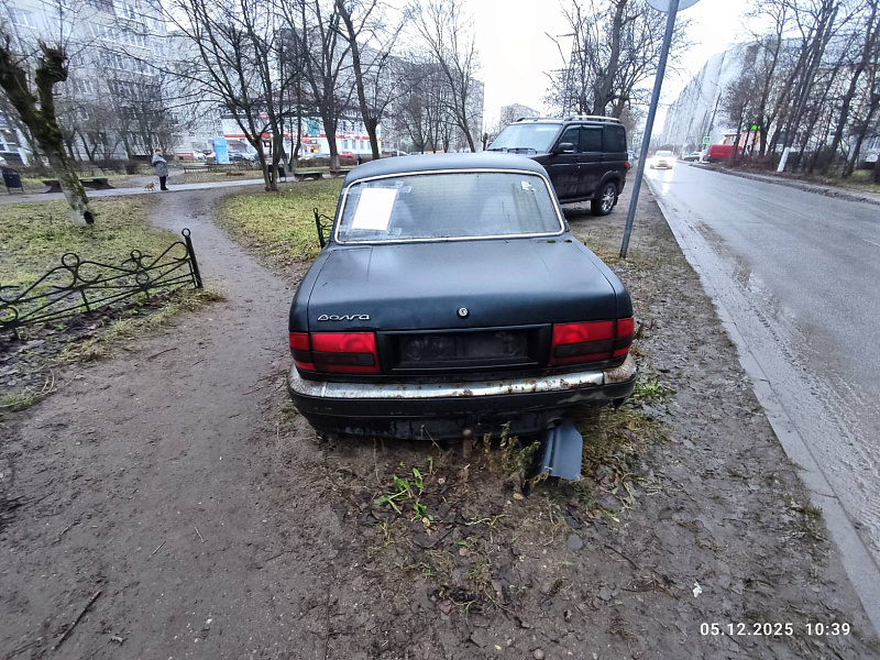 Сообщение об эвакуации транспортных средств с признаками брошенных (бесхозяйных)