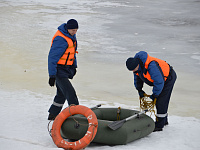 Тверские спасатели патрулируют водные объекты в связи с потеплением 