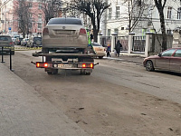 В Твери за неоплаченную парковку арестовали автомобиль 