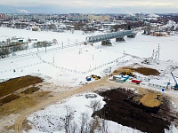 В Твери в рамках инспекционной поездки главы региона прошло совещание на площадке строительства Западного моста 