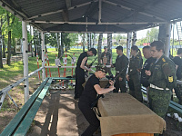 20 мая 2026 года в войсковой части города Твери состоялось военно-спортивное патриотическое мероприятие «Орленок-2026»
