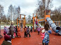 В Московском и Центральном районах Твери открыты новые детские площадки