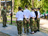 Тверские студенты приняли участие  в военно - патриотическом слете «Тверская зарница»