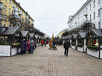 В Твери открылась Рождественская ярмарка.