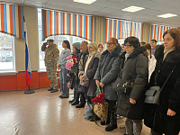 Торжественное открытие мемориальной доски, посвящённой памяти Иванова Александра Юрьевича