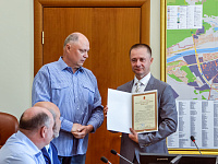 В администрации Твери наградили участников Всероссийской премии «Служение» и городских патриотических мероприятий 