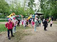 В Твери продолжают обновлять игровую среду в детских садах