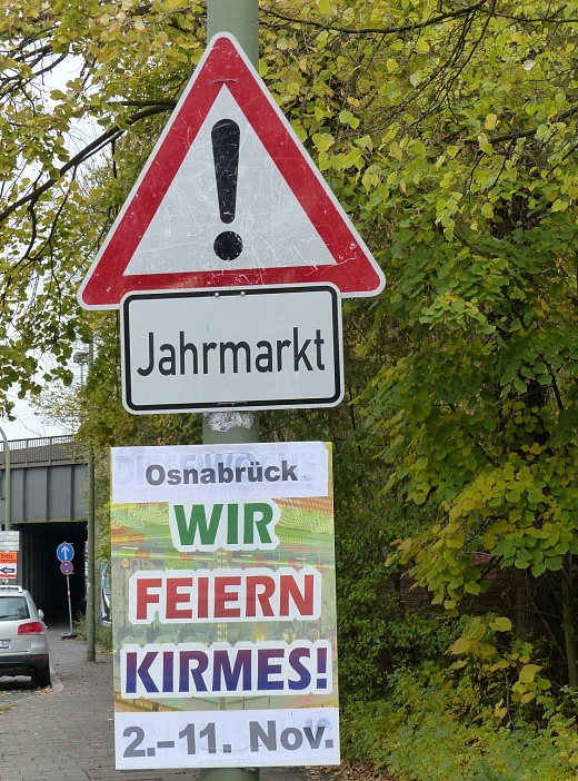 Осенняя ярмарка в Оснабрюке