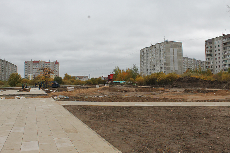 В Твери в зонах отдыха продолжаются работы по благоустройству