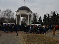 В Твери в парке Победы прошёл Рейд труда и памяти