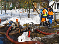 В Твери прошли командно-штабные учения по подготовке к безаварийному пропуску весеннего половодья и пожароопасному периоду