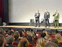 В Твери ветераны группы «Альфа» встретились со школьниками