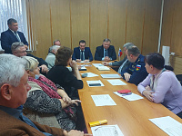 Глава администрации Пролетарского района в городе Твери Юрий Павлович Гаручава провел расширенное заседание Координационного общественного Совета 