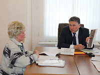 Глава Твери Алексей Огоньков провел прием граждан