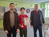 Районные соревнования по дартс в Заволжском районе г. Твери