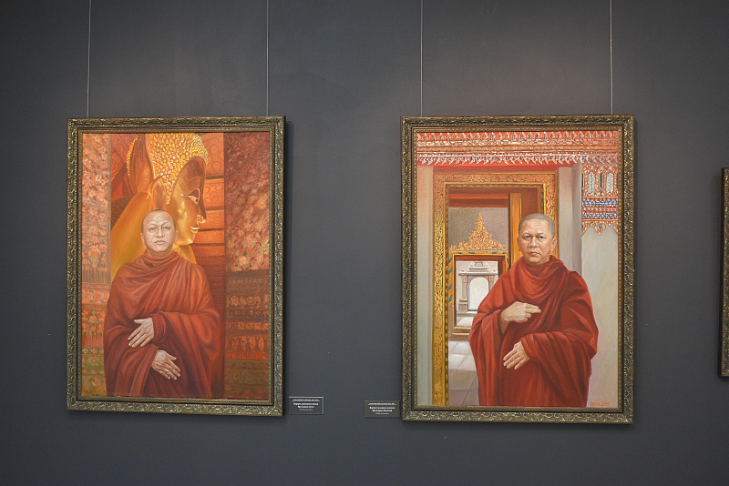 В Твери продолжает работу выставка Людмилы Юга «Все краски Востока» 