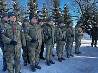 В Пролетарском районе города Твери прошли возложения цветов, посвященные Дню защитника Отечества