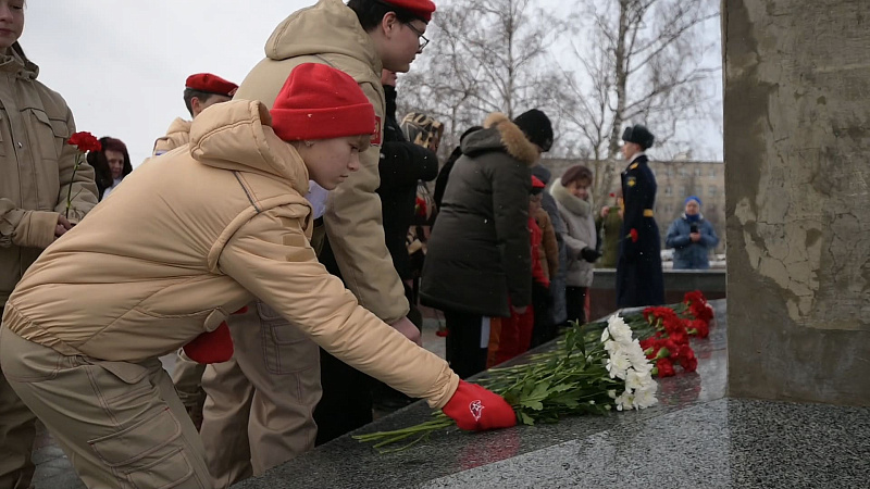 В Твери отмечают 82-ю годовщину победы в Сталинградской битве