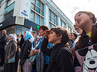 В Твери завершена работа по созданию муралов в честь небесных покровителей города