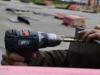 В Твери в парке Победы начался монтаж экстрим-площадки