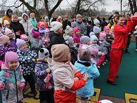 Открытие детского игрового комплекса в Заволжском районе, посвященное Дню народного единства