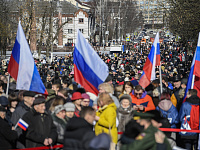 Верхневолжье присоединилось к акции «Россия. Крым. Донбасс», приуроченной ко Дню воссоединения Крыма и Севастополя с Россией