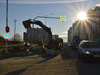 Глава города Твери проконтролировал ход работ на объектах социальной сферы