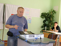 В день выборов в тверской школе №21 прошли спортивные состязания